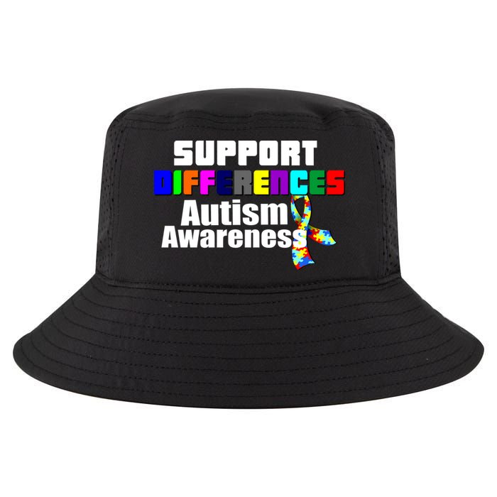 Support Differences Autism Awareness Cool Comfort Performance Bucket Hat