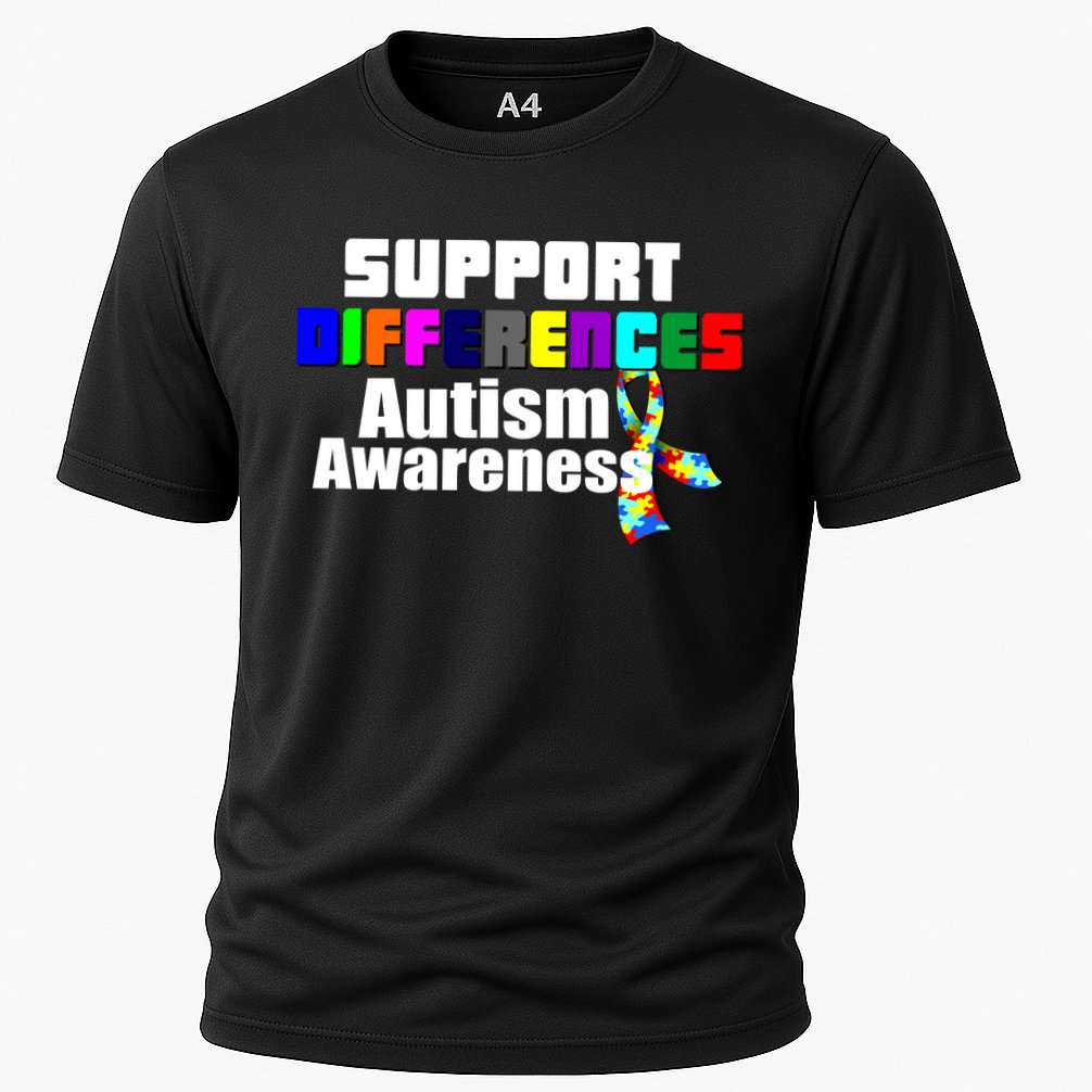 Support Differences Autism Awareness Performance Shirt