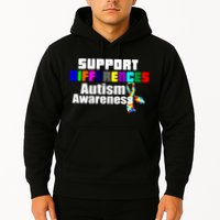 Support Differences Autism Awareness Hoodie