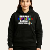 Support Differences Autism Awareness Hoodie