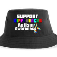 Support Differences Autism Awareness Sustainable Bucket Hat