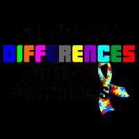 Support Differences Autism Awareness Mug