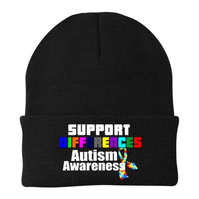 Support Differences Autism Awareness Beanie