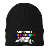 Support Differences Autism Awareness Beanie