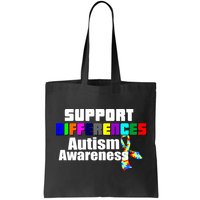 Support Differences Autism Awareness Bag