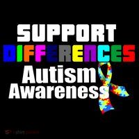 Support Differences Autism Awareness Poster