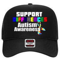 Support Differences Autism Awareness Trucker Hat