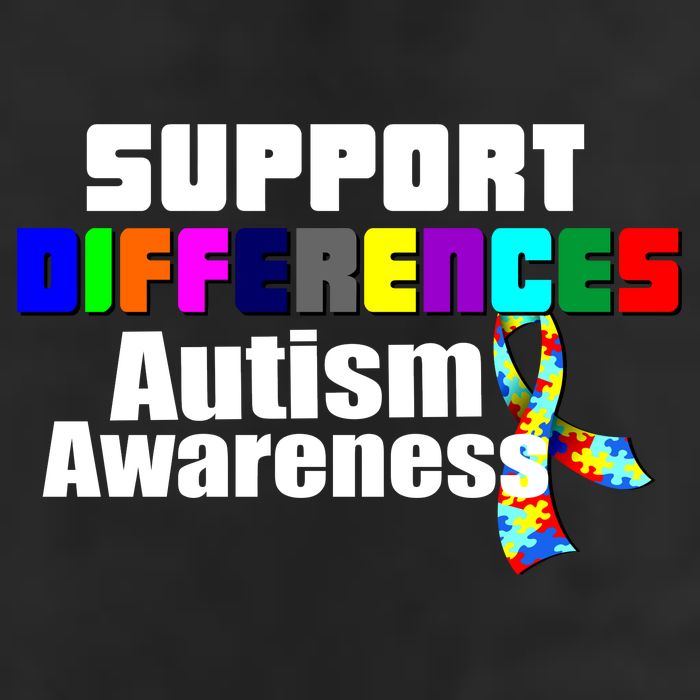 Support Differences Autism Awareness Trucker Hat