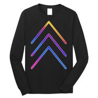 Support Down Syndrome 3 Arrows Long Sleeve Shirt