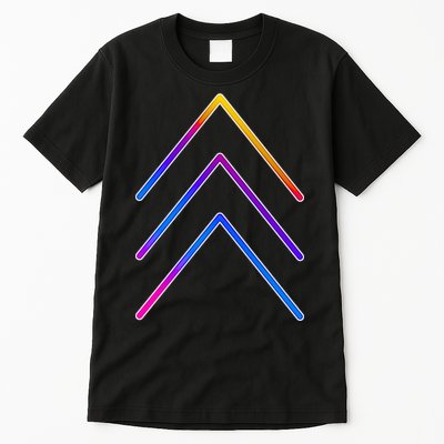 Support Down Syndrome 3 Arrows Tall T-Shirt