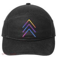 Support Down Syndrome 3 Arrows 7-Panel Snapback Hat
