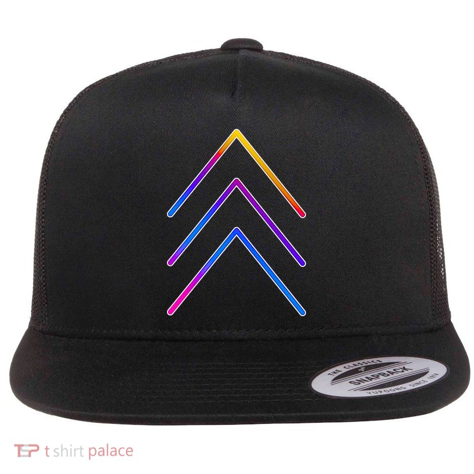 Support Down Syndrome 3 Arrows Flatbill Hat