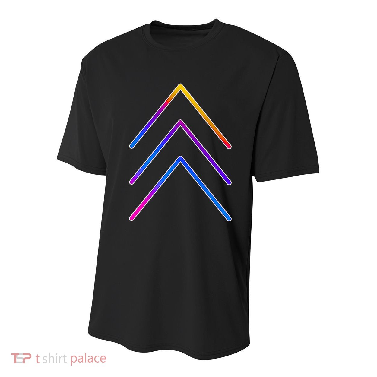 Support Down Syndrome 3 Arrows Youth Performance Sprint T-Shirt