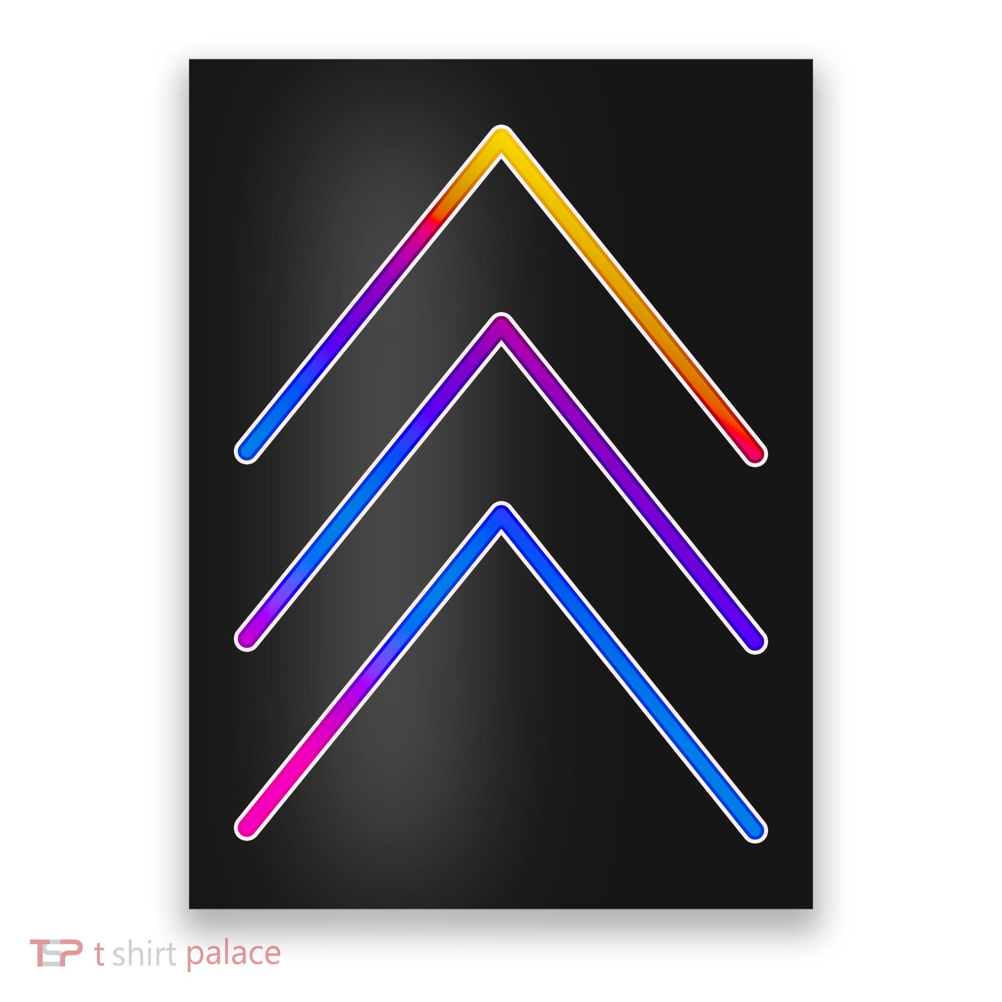 Support Down Syndrome 3 Arrows Poster