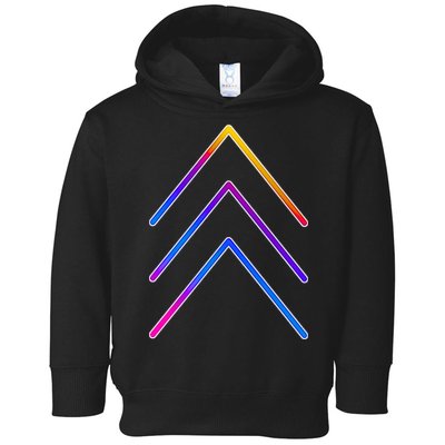 Support Down Syndrome 3 Arrows Toddler Hoodie
