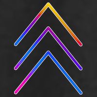 Support Down Syndrome 3 Arrows Golf Towel