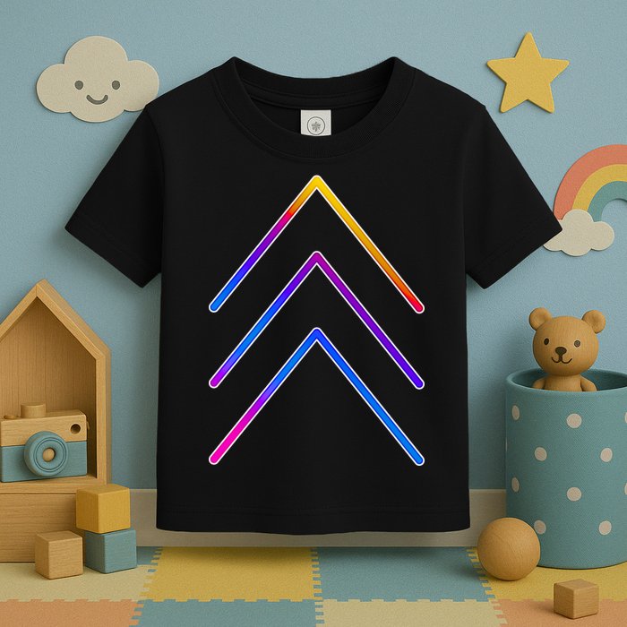 Support Down Syndrome 3 Arrows Toddler T-Shirt