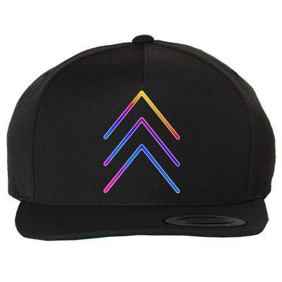 Support Down Syndrome 3 Arrows Wool Snapback Cap