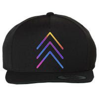 Support Down Syndrome 3 Arrows Wool Snapback Cap
