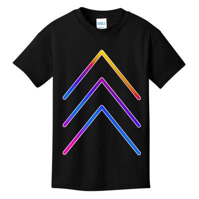 Support Down Syndrome 3 Arrows Kids T-Shirt