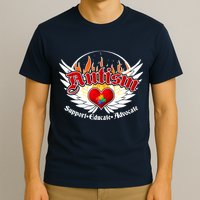Support Educate Advocate - Autism Flames T-Shirt