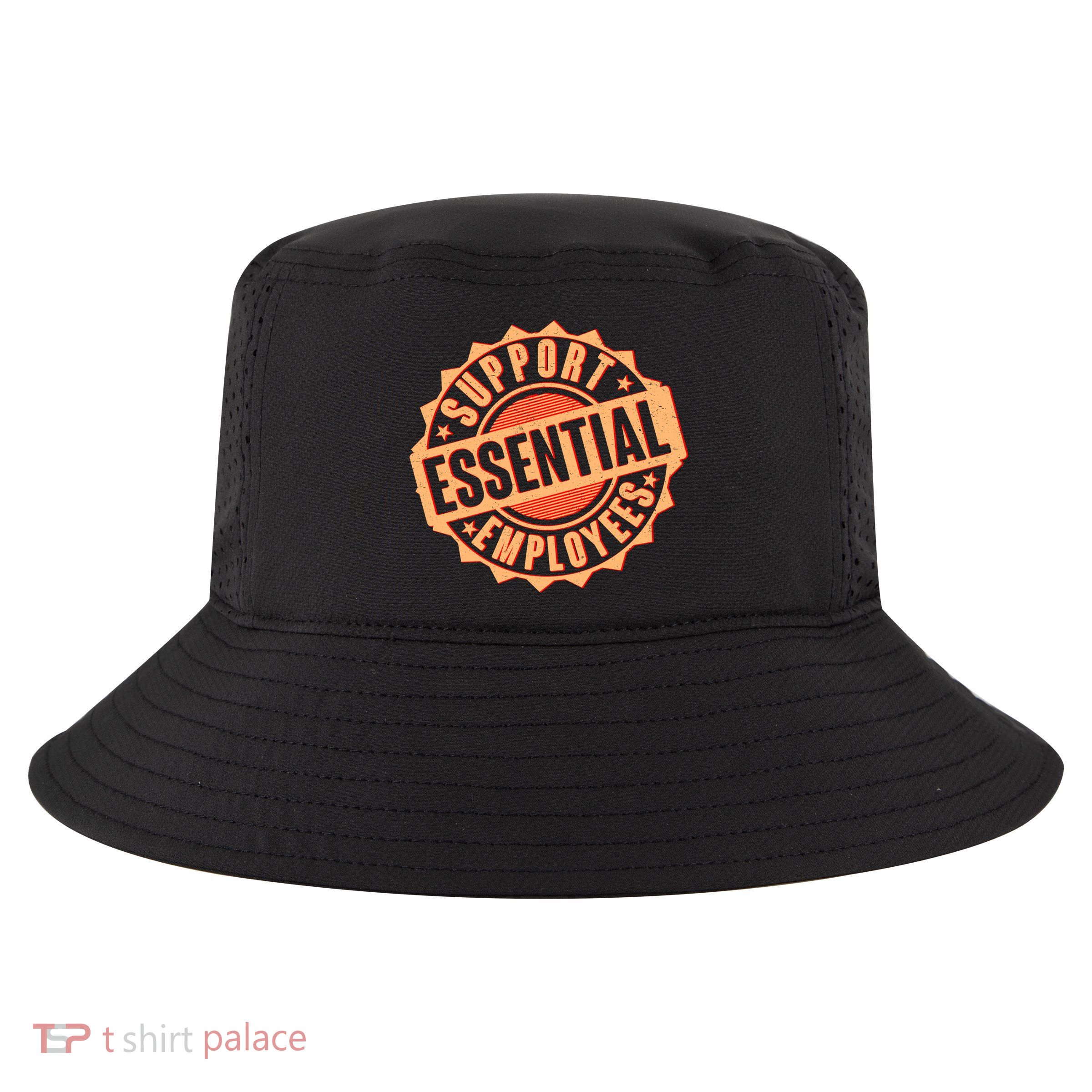 Support Essential Employees Cool Comfort Performance Bucket Hat