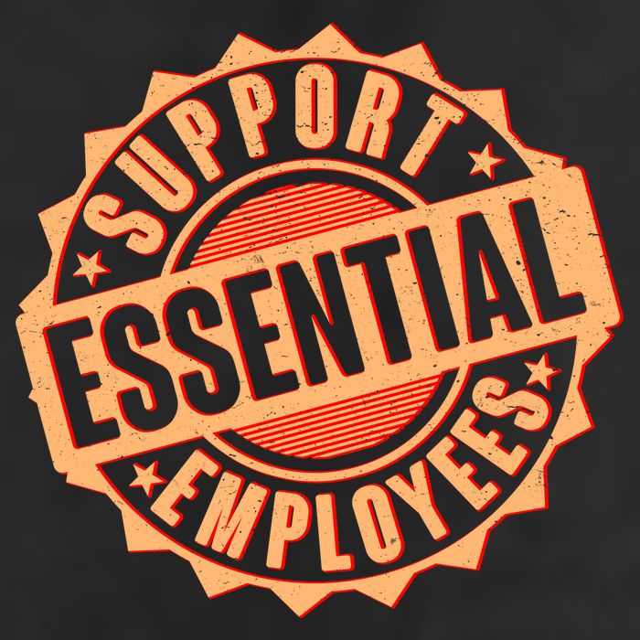 Support Essential Employees Cool Comfort Performance Bucket Hat