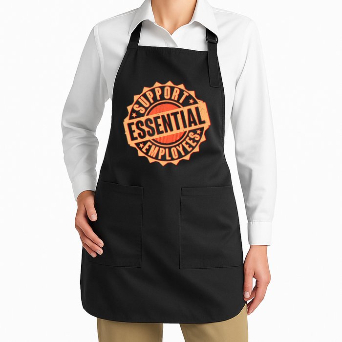 Support Essential Employees Apron