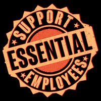 Support Essential Employees Toddler Sweatshirt