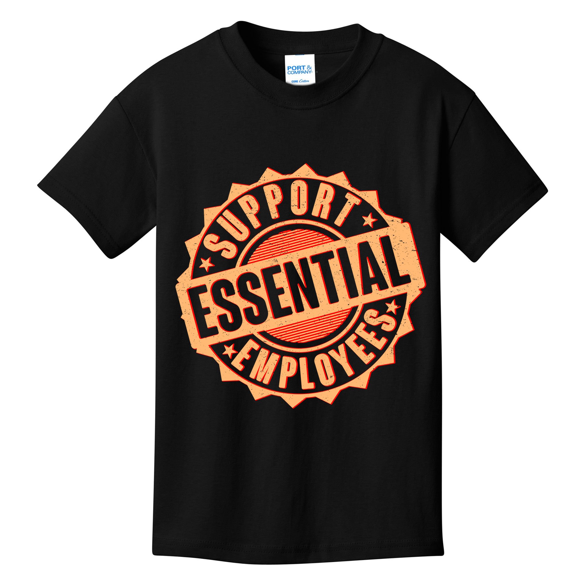 Support Essential Employees Kids T-Shirt