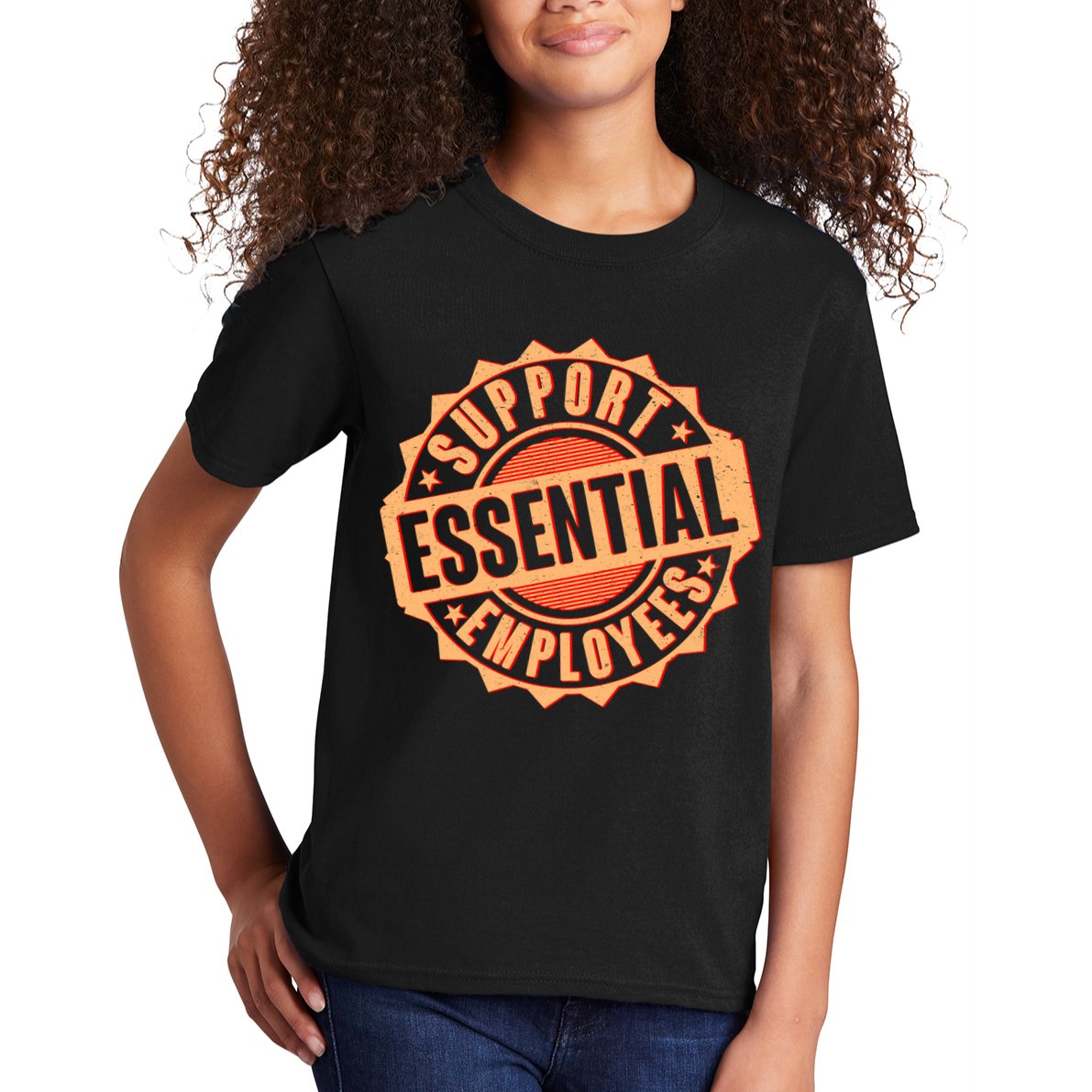 Support Essential Employees Kids T-Shirt