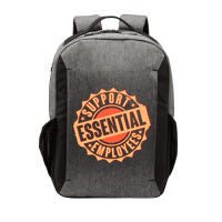 Support Essential Employees Vector Backpack