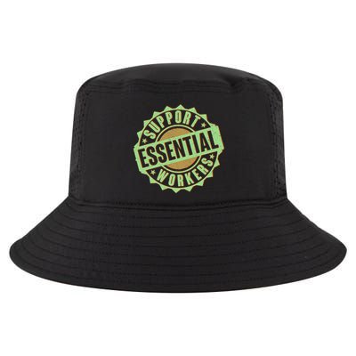 Support Essential Workers Cool Comfort Performance Bucket Hat