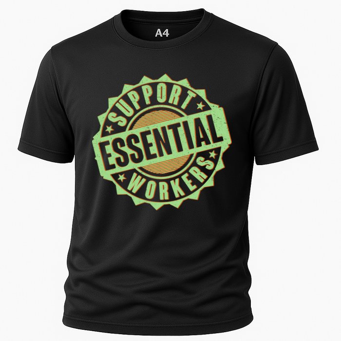 Support Essential Workers Performance Shirt