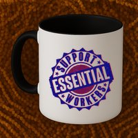 Support Essential Workers Mug