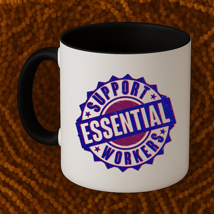 Support Essential Workers Mug