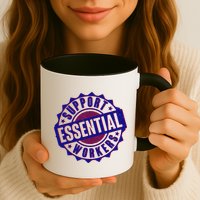 Support Essential Workers Mug