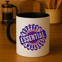 Support Essential Workers Mug