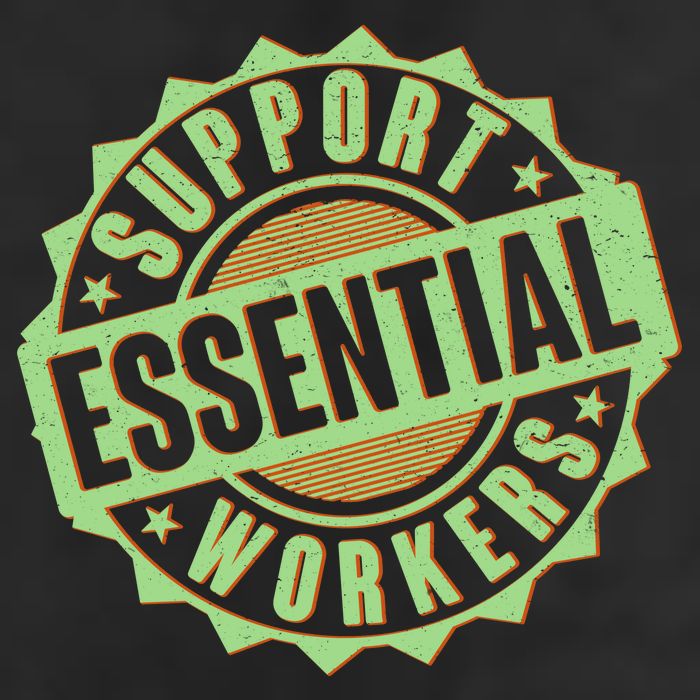 Support Essential Workers Tumbler