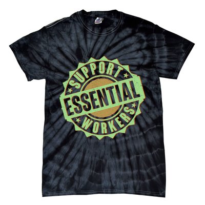 Support Essential Workers Tie-Dye T-Shirt