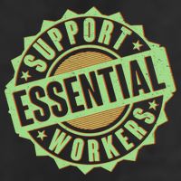 Support Essential Workers Trucker Hat