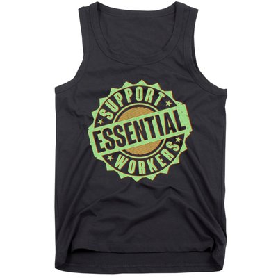 Support Essential Workers Tank Top