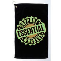 Support Essential Workers Golf Towel