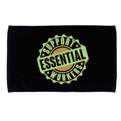 Support Essential Workers Microfiber Hand Towel