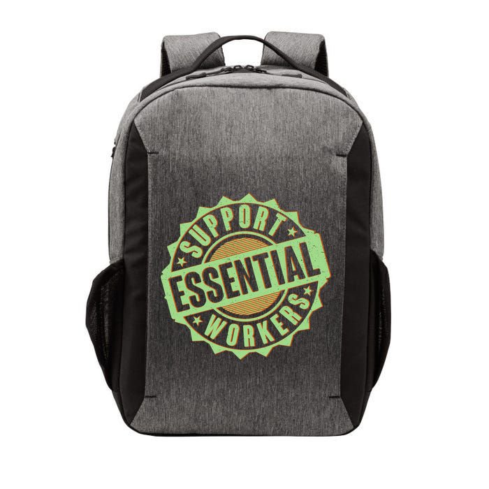 Support Essential Workers Vector Backpack