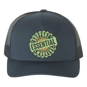 Support Essential Workers Yupoong Adult 5-Panel Trucker Hat