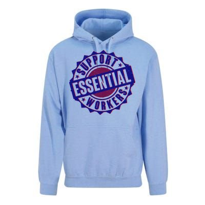 Support Essential Workers Unisex Surf Hoodie