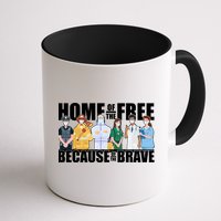 Support Frontline Workers Home Of The Free Mug