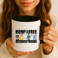 Support Frontline Workers Home Of The Free Mug