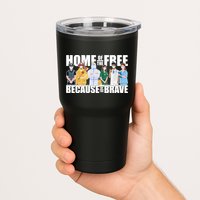 Support Frontline Workers Home Of The Free Tumbler